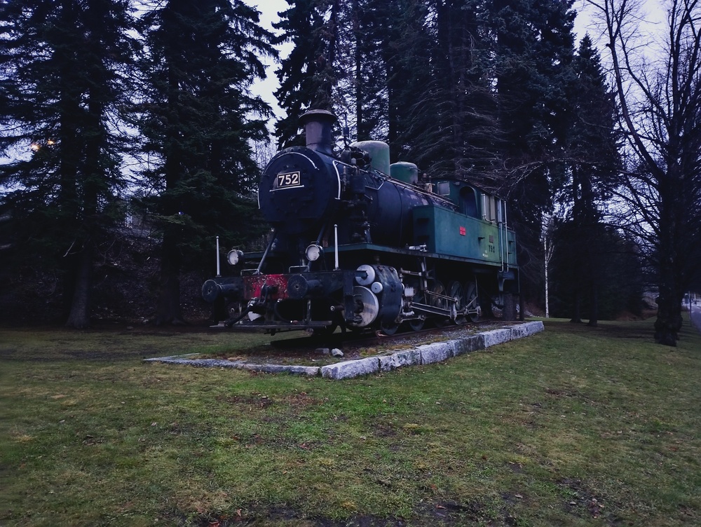 Kuopion Kukko
Kuopion aseman muistomerkki veturi, eli Vr3-sarja höyryvaihtoveturi 752, tuttavallisemmin Kukko.
Avainsanat: jyv_Vr3;Muistomerkkiveturi