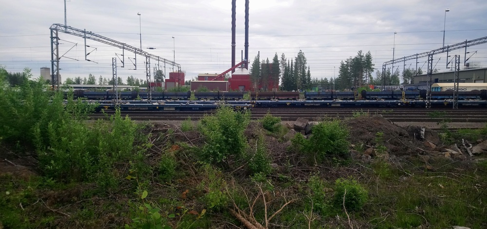 Seinäjoki tavaran vaunuja 20.6.2019
Ome-vaunut ovat viettäneet jo useamman vuoden elämänsä ehtoopuolta, eikä monellakaan ole enää parempaa tekemistä, kuin seisoskella Seinäjoen  ratapihalla. Myöhemmin samana kesänä tuli todistettua Joensuussa useamman näiden vaunujen lajitovereista viimeinen matka kohti Imatrankosken romuttamoa.
Avainsanat: op_VR;jyv_Sdggnqss-w;jyv_Ome;jyv_Hbi